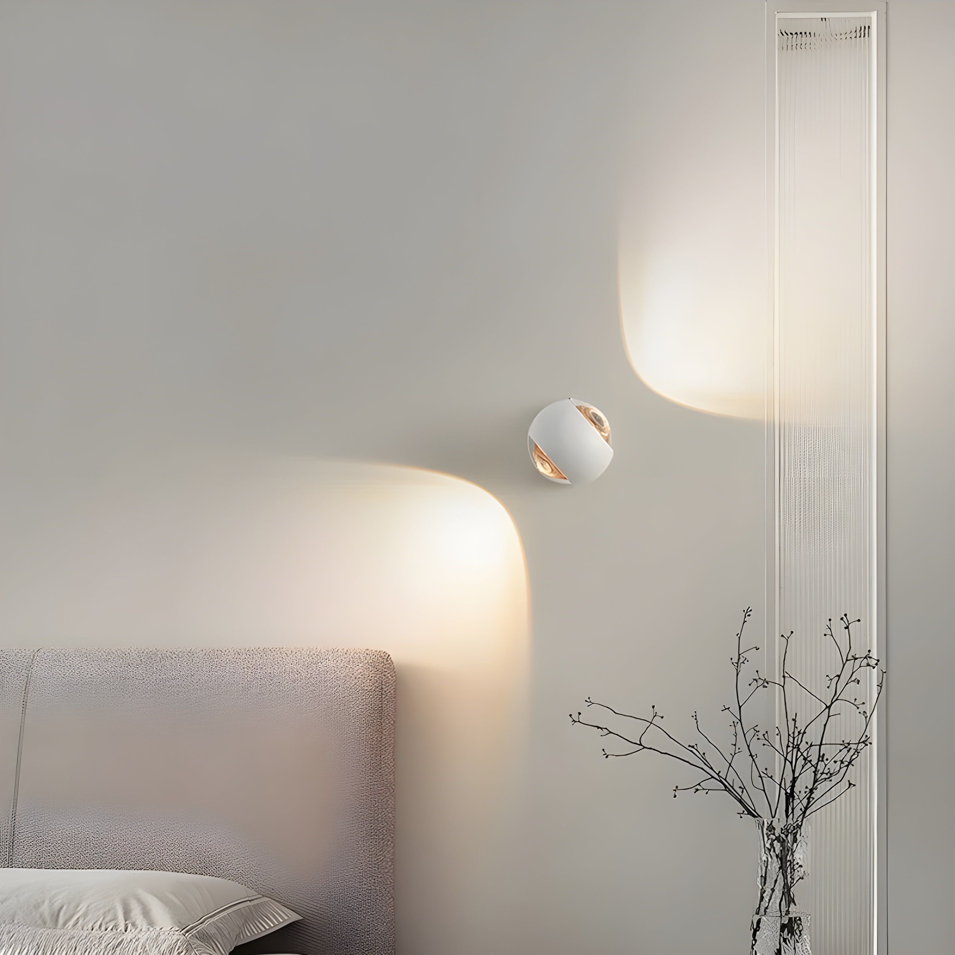 ModernEdge Light - Moderne drehbare Innenwandleuchte