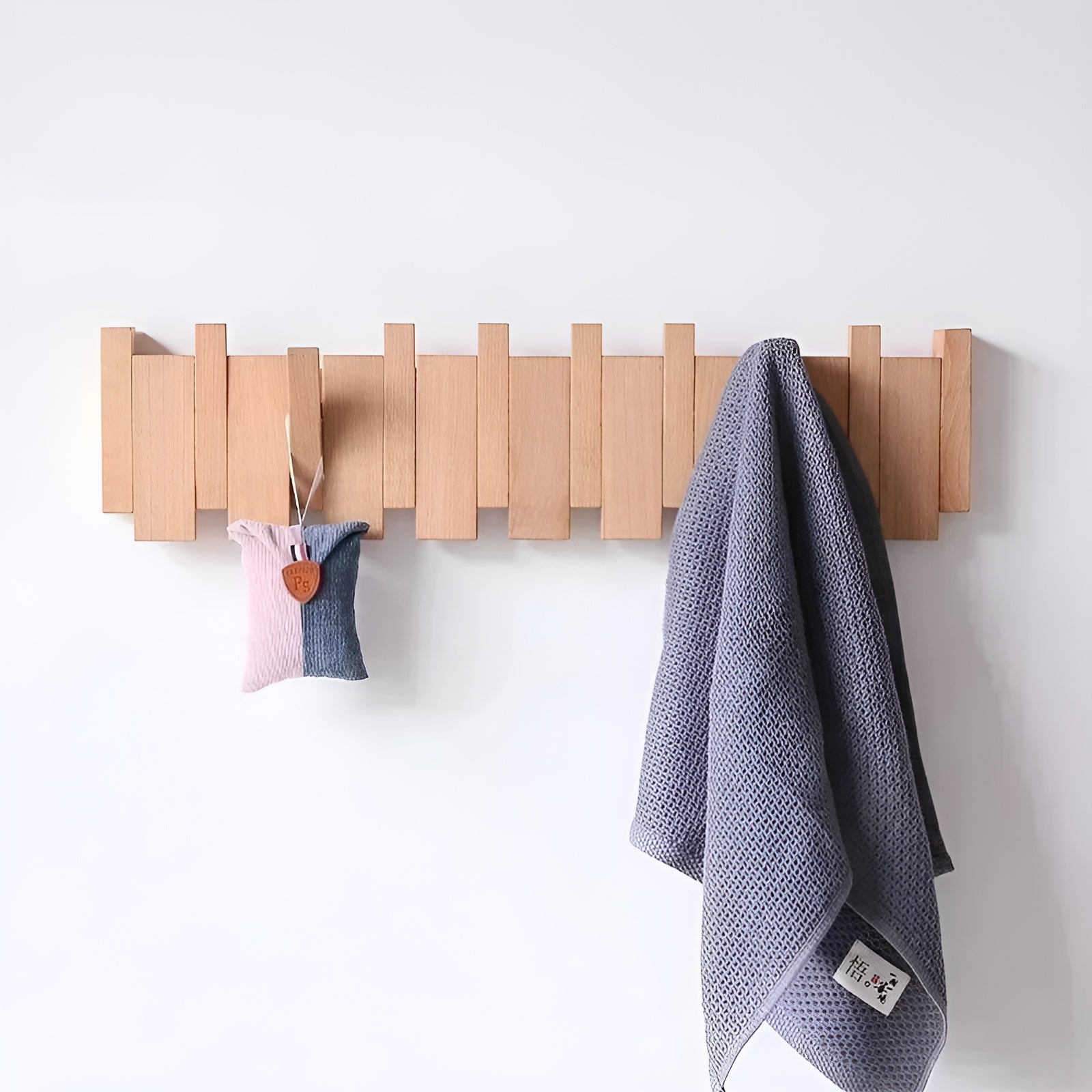 PianoGrip Haken - Wandhaken im Piano-Design aus Holz