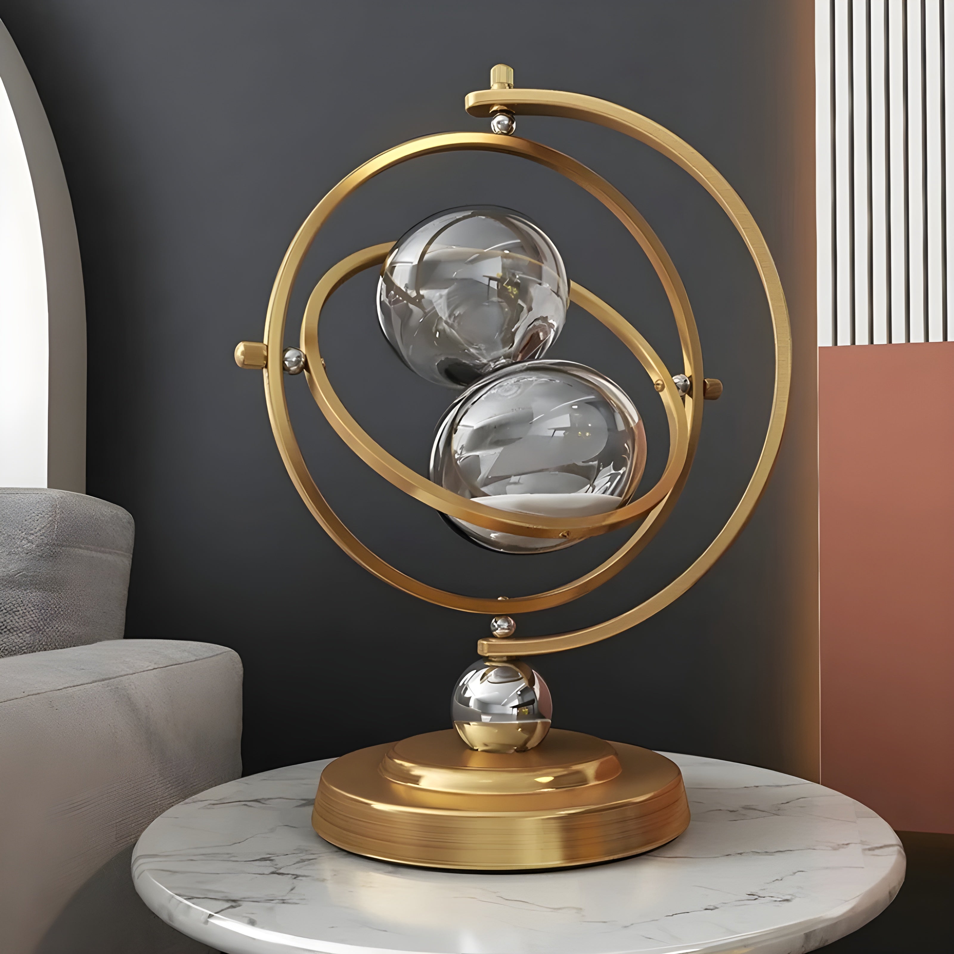 AntiqueGlobe Sanduhr – Vintage Sand Globus Sanduhr
