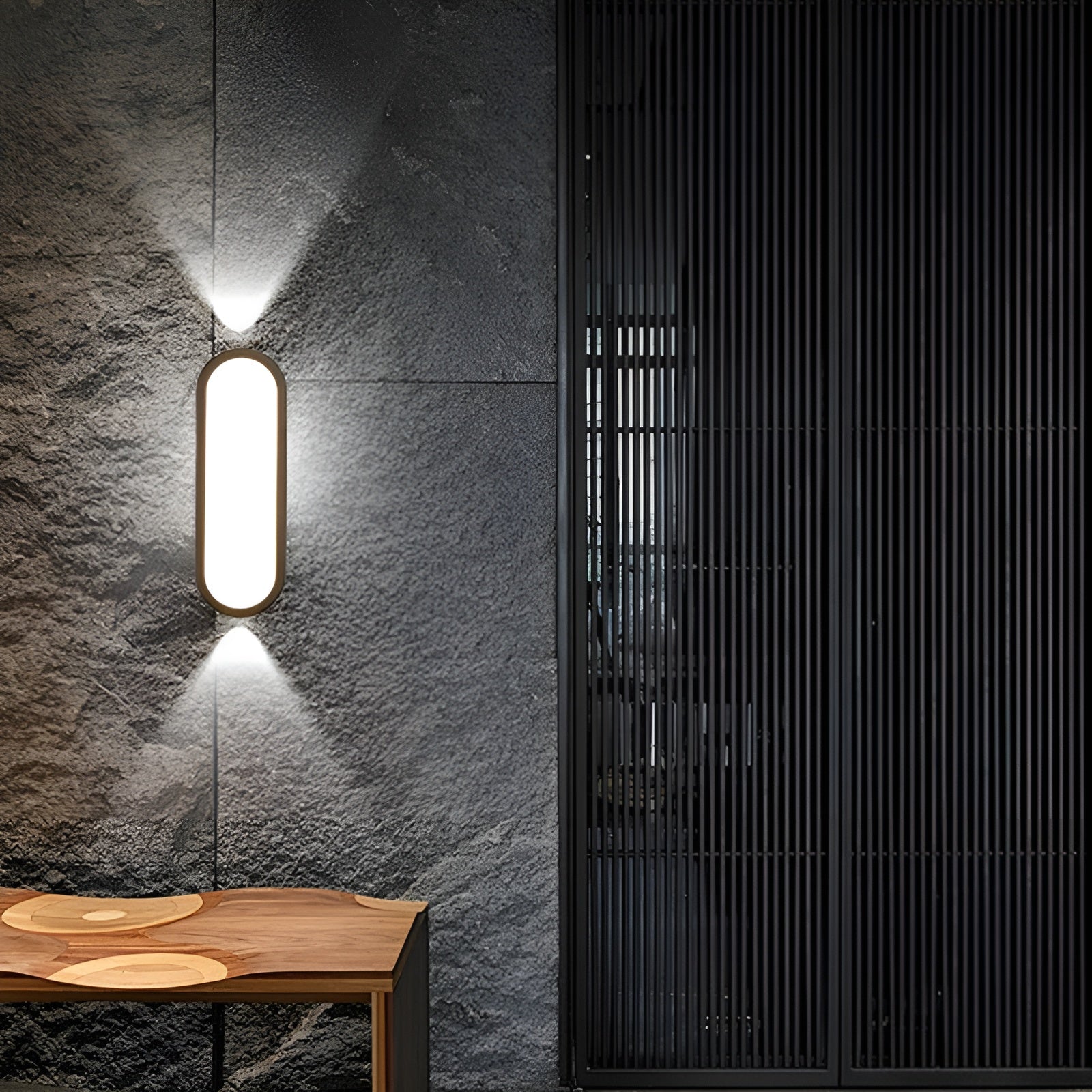 Außenwandleuchte aus Aluminium – Dimmbar | Skandinavisches Design für  Außenbereich, Terrasse & Schlafzimme