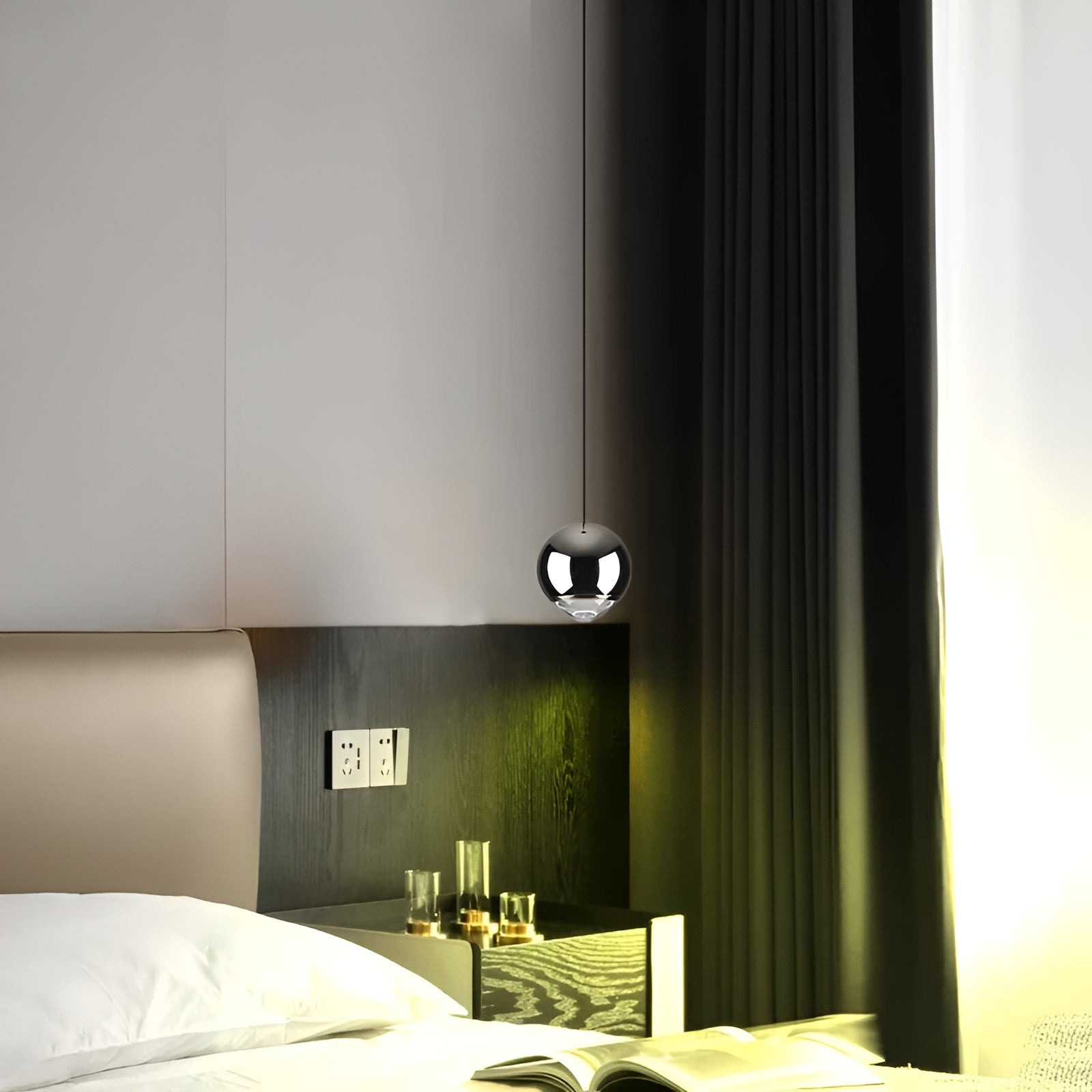 Moderne LED-Hängeleuchte – Skandinavisches Design | Perfekt für Schlafzimmer, Küche und Arbeitszimmer