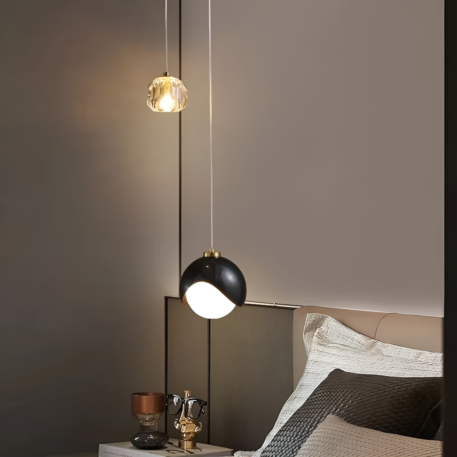 Kristall-Pendelleuchte – Elegantes Design im Skandinavischen Stil | Perfekt für Schlafzimmer, Wohnzimmer & Esstisch