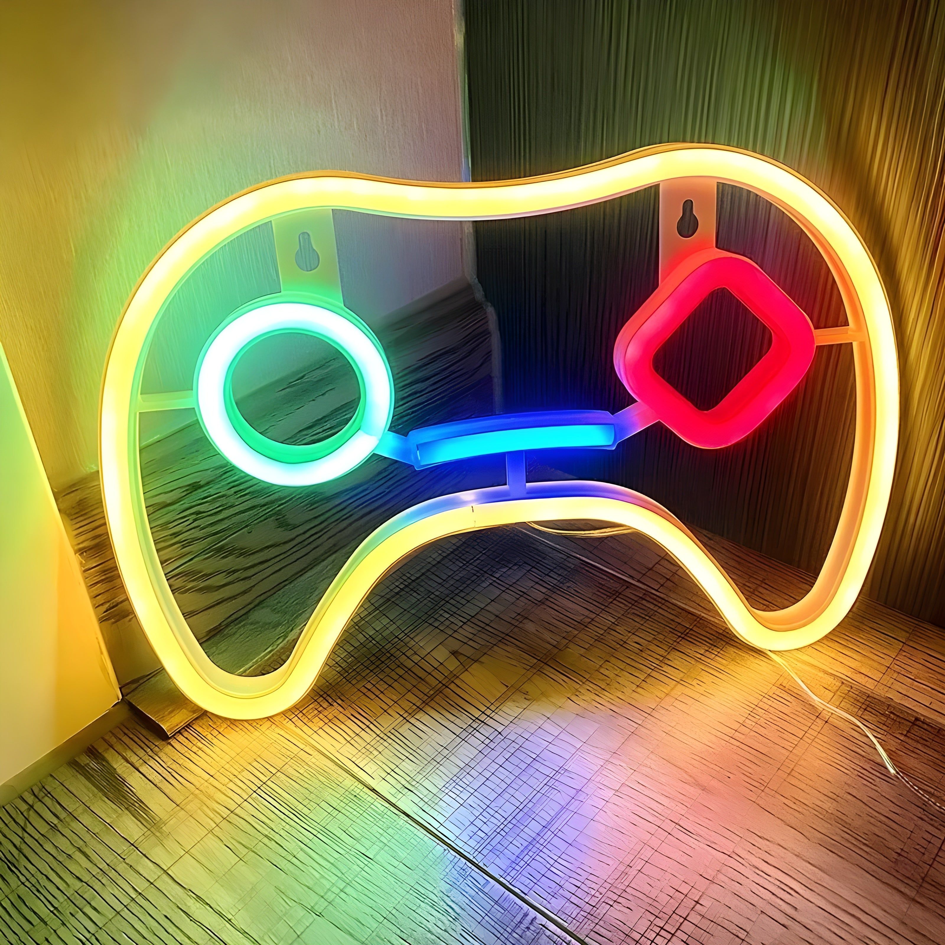 NeonGamer Light - Dekoratives USB-betriebenes LED-Neon-Wandleuchtschild