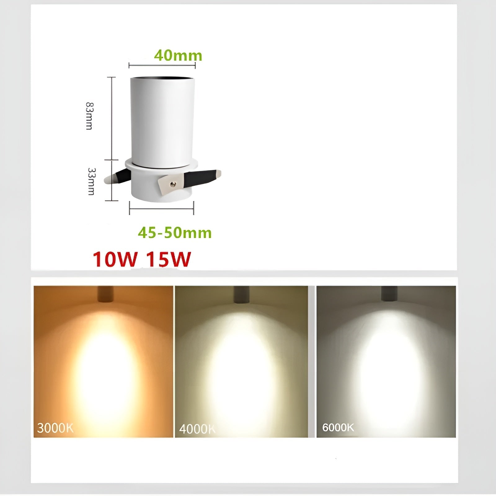 Led-deckenstrahler – Drehbar Und Schwenkbar | Elegante Deckenbeleuchtung Für Ihr Zuhause