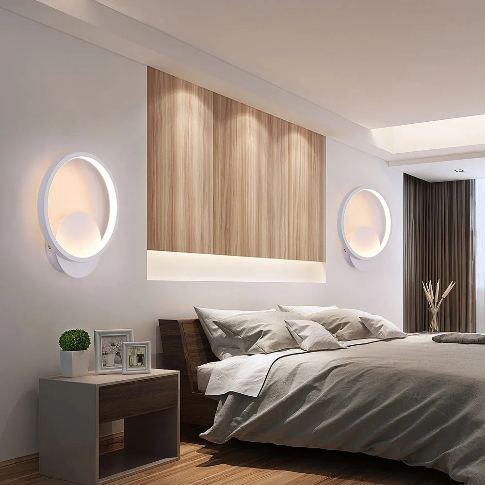 LED-Wandlampe Rund – Stilvolle Beleuchtung für Schlafzimmer & Flur