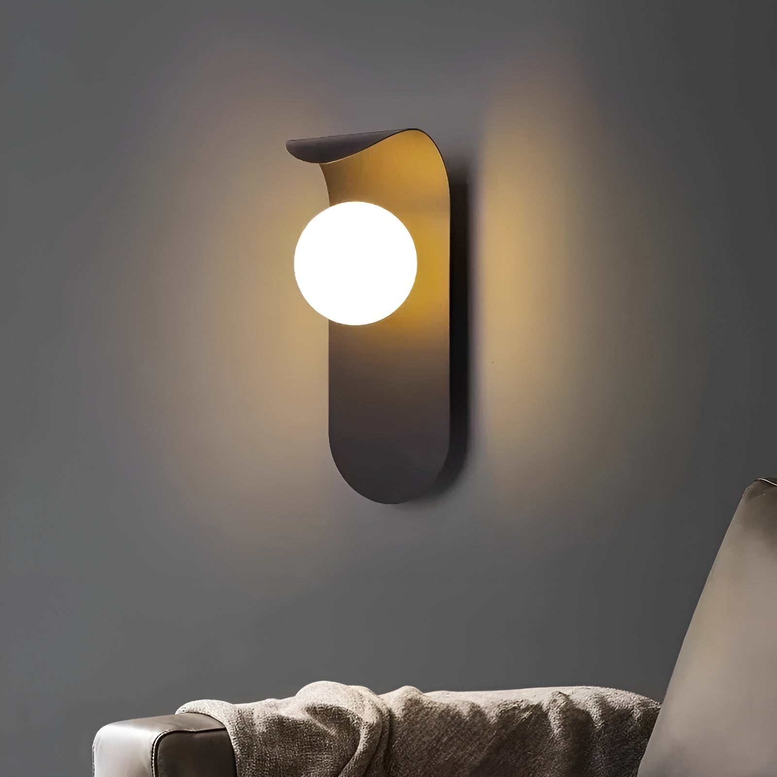 Nordische Wandlampe – Minimalistisches, Stilvolles Licht | Perfekt für Treppen und Wohnzimmer