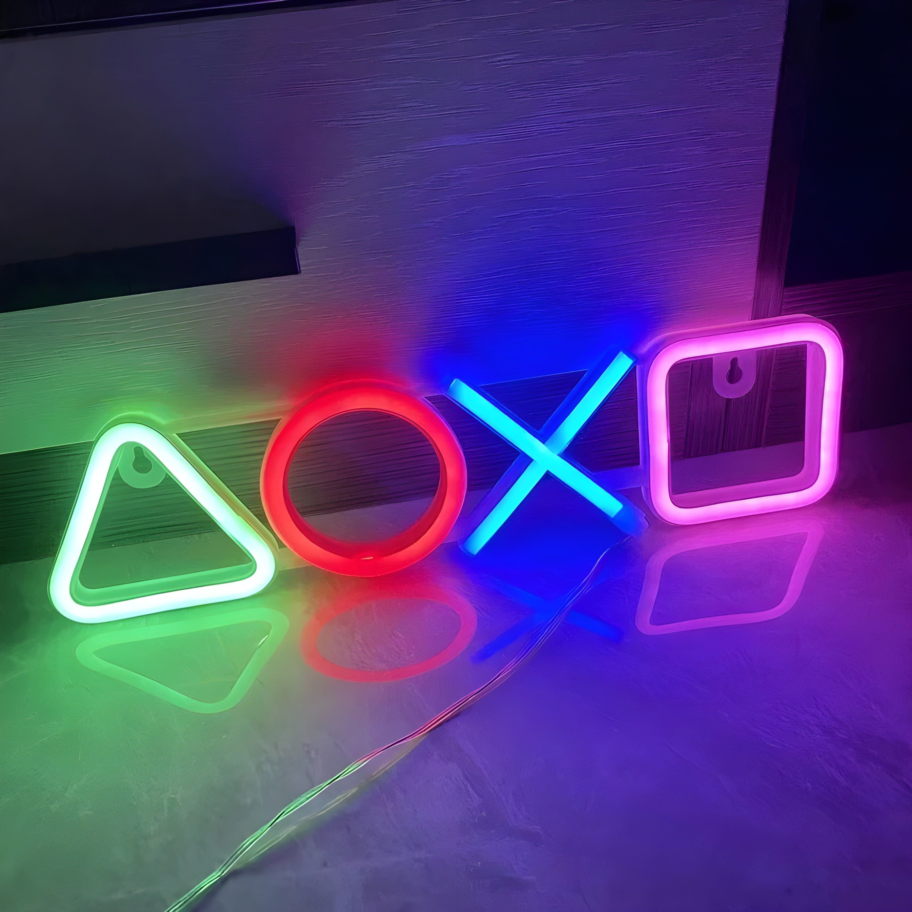 NeonGamer Light - Dekoratives USB-betriebenes LED-Neon-Wandleuchtschild