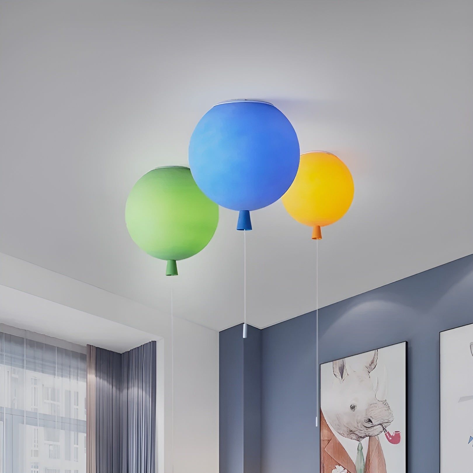 BalloonGlow Light - Kreative LED Ballon Pendelleuchte