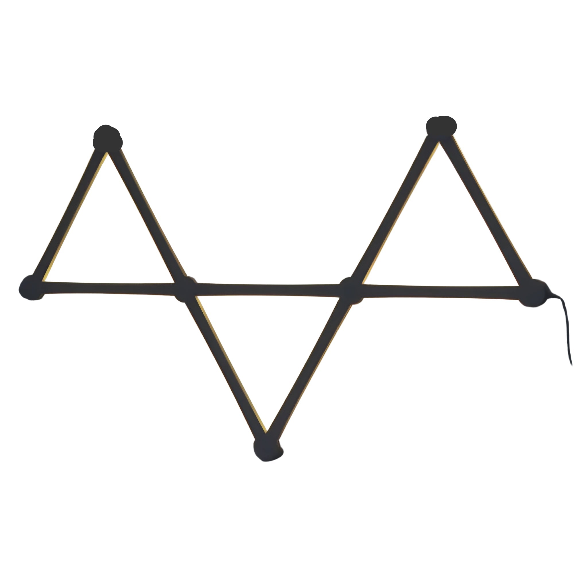 Smarte RGB Wandleuchte – Farbwechsel & Musiksteuerung | Perfekte Ambientebeleuchtung für TV, Schlafzimmer & Gamingraum