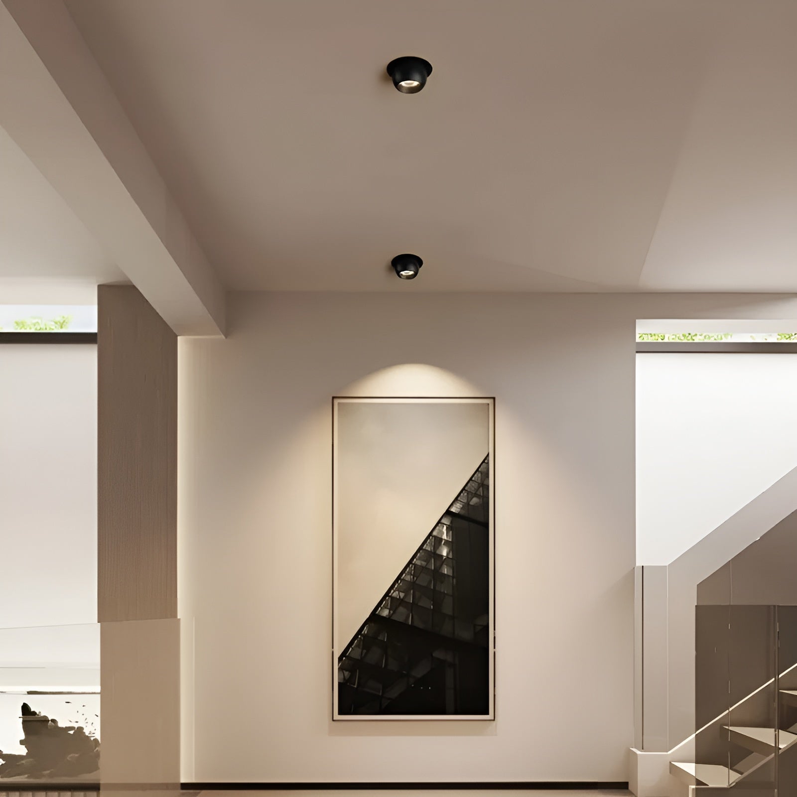 Runde Decken-Spotleuchte – Modernes LED-Design | Ideal für Wohnzimmer & Innenräume