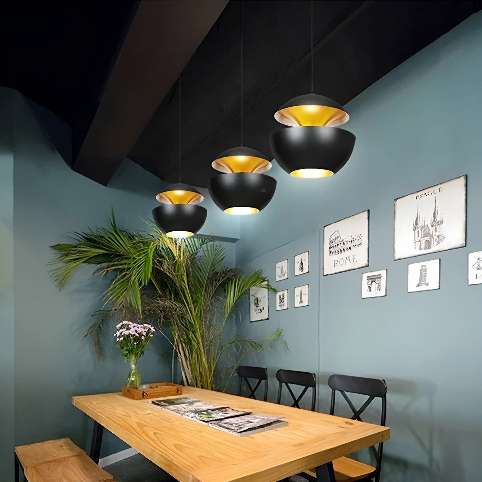 DecoGlow Lampe - Hängelampe für Zuhause und Restaurant Elegare