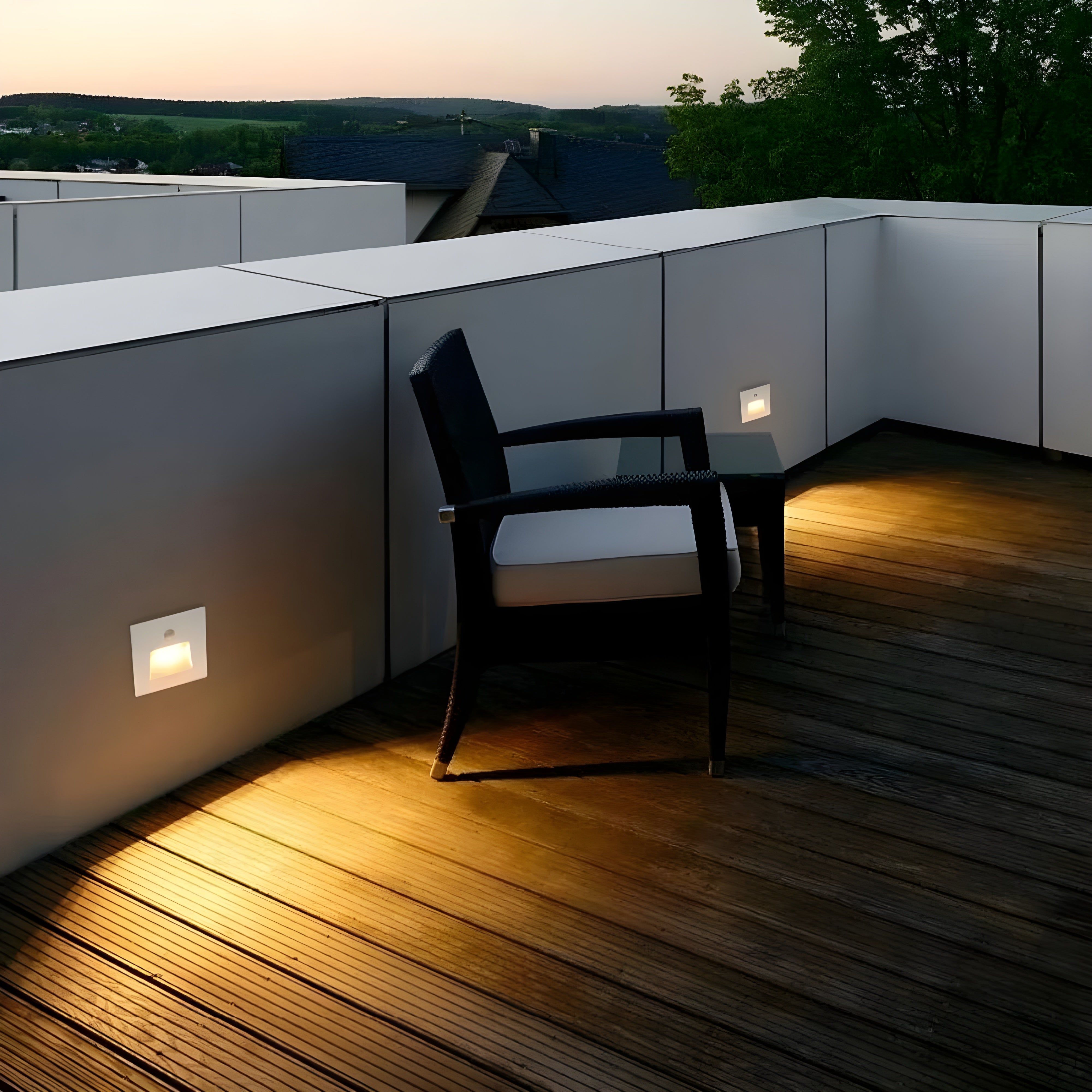 NightGuard Light - Wasserdichte Outdoor Quadrat LED Sensor Nachtlicht