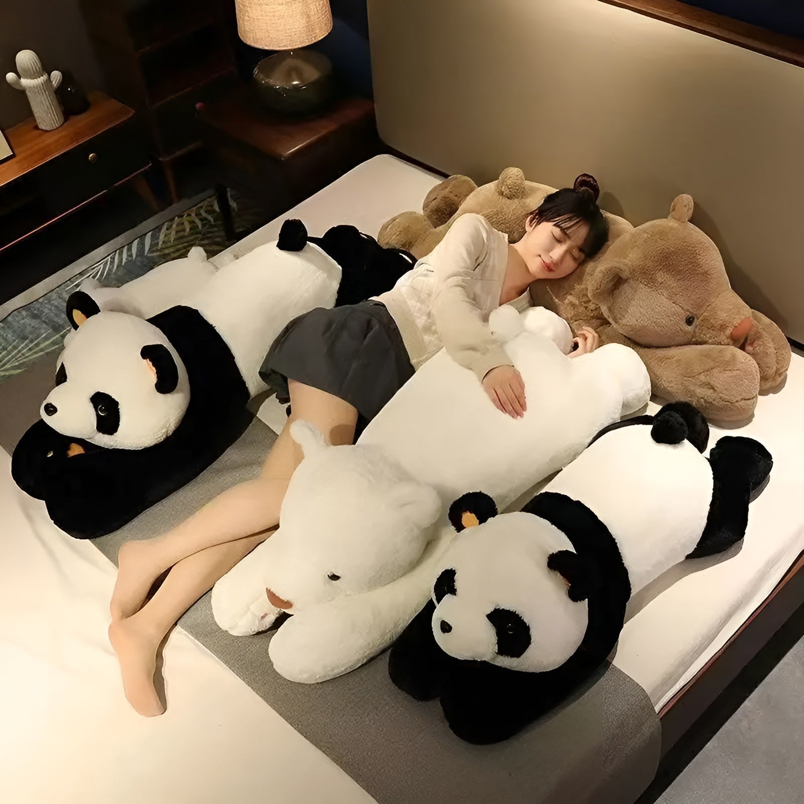 Riesiger Plüschpanda – Weiches Kuscheltier zum Umarmen