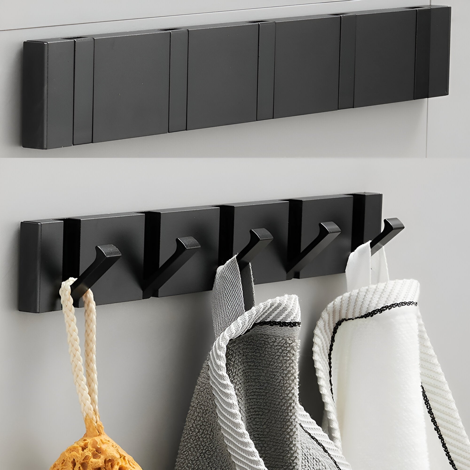 LuxeGrip Hook – Faltbarer 2-Wege-Installation Wandhaken