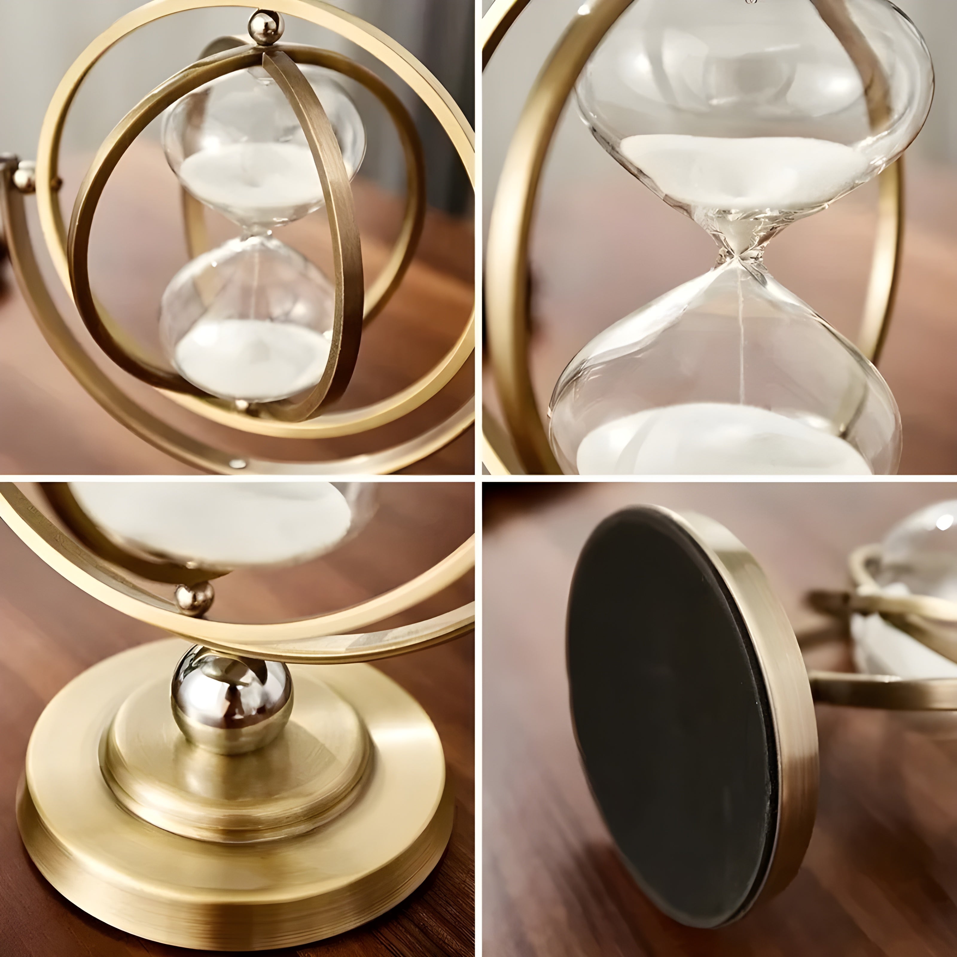 AntiqueGlobe Sanduhr – Vintage Sand Globus Sanduhr