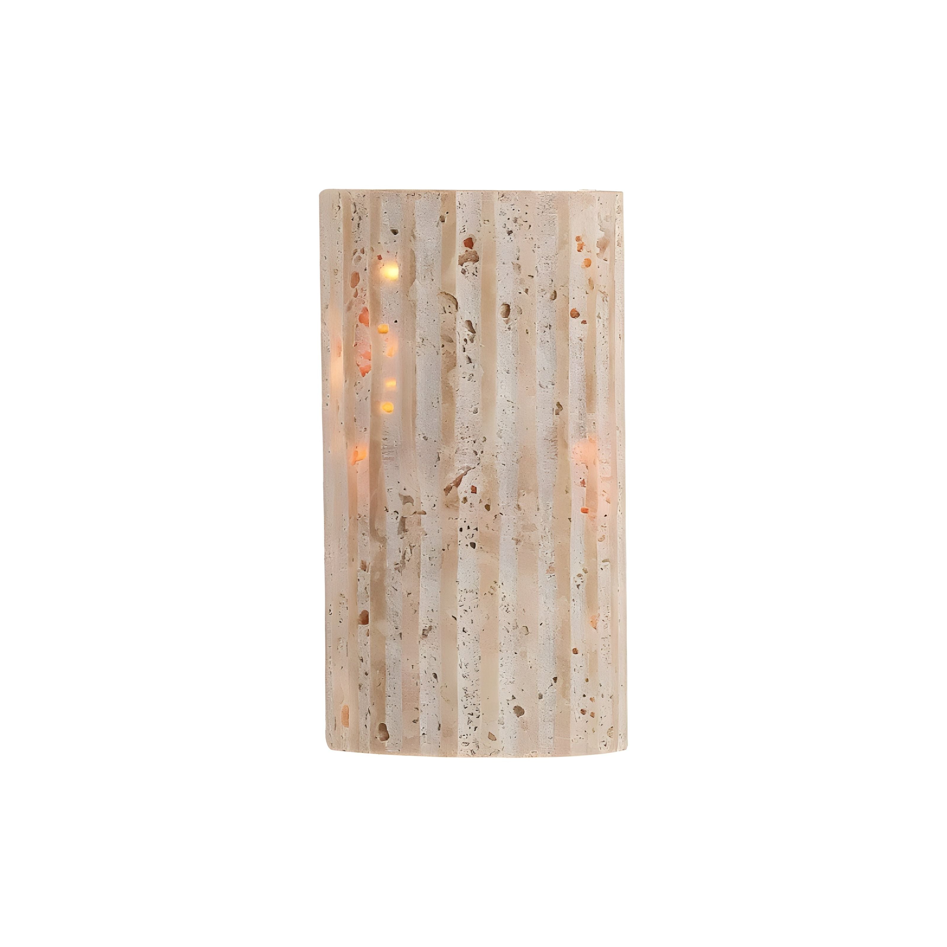 StoneGlow Lampe - Naturstein Indoor Kunst Dekor Wandlampe