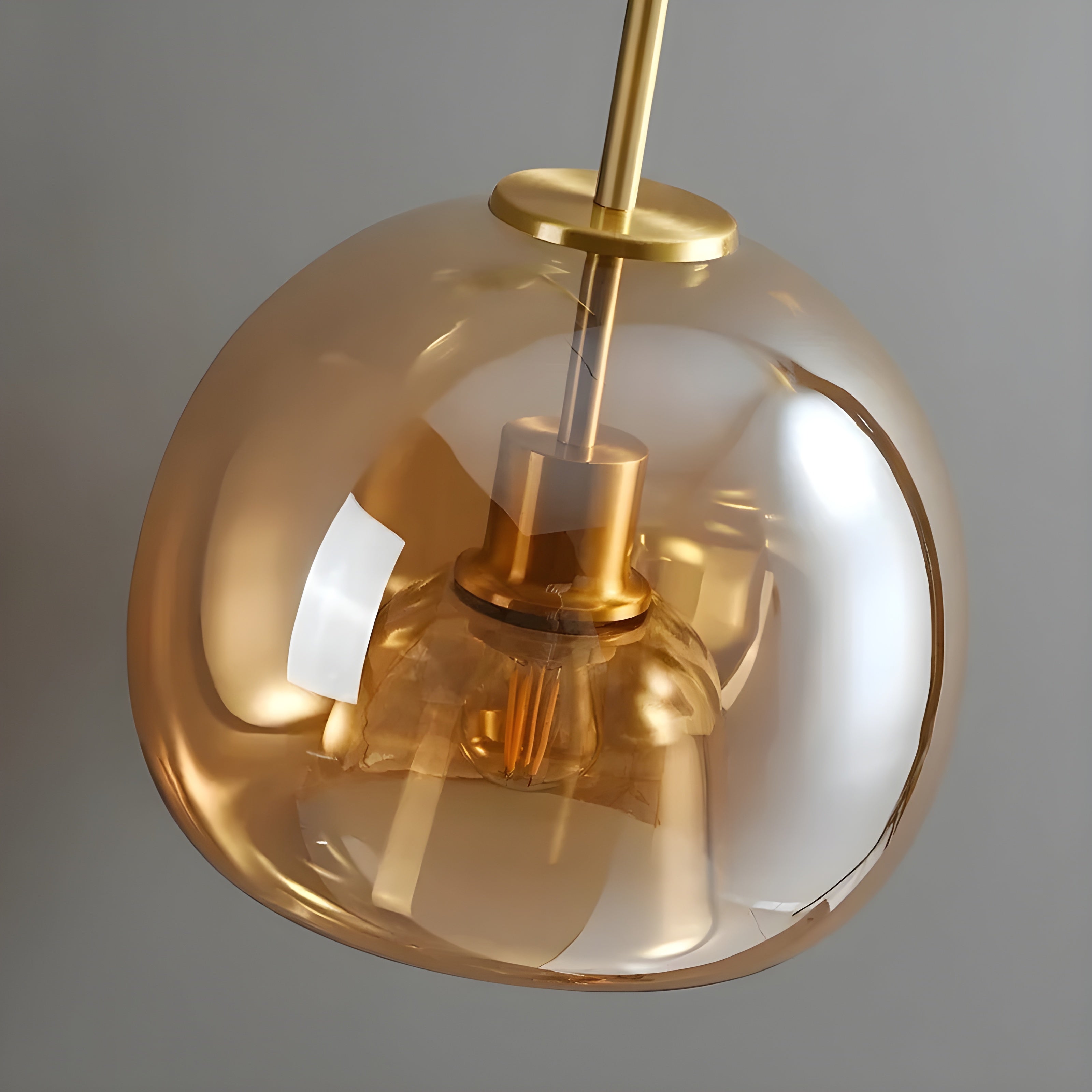 LustroCeil Light - Minimalistische Glas-Deckenleuchte