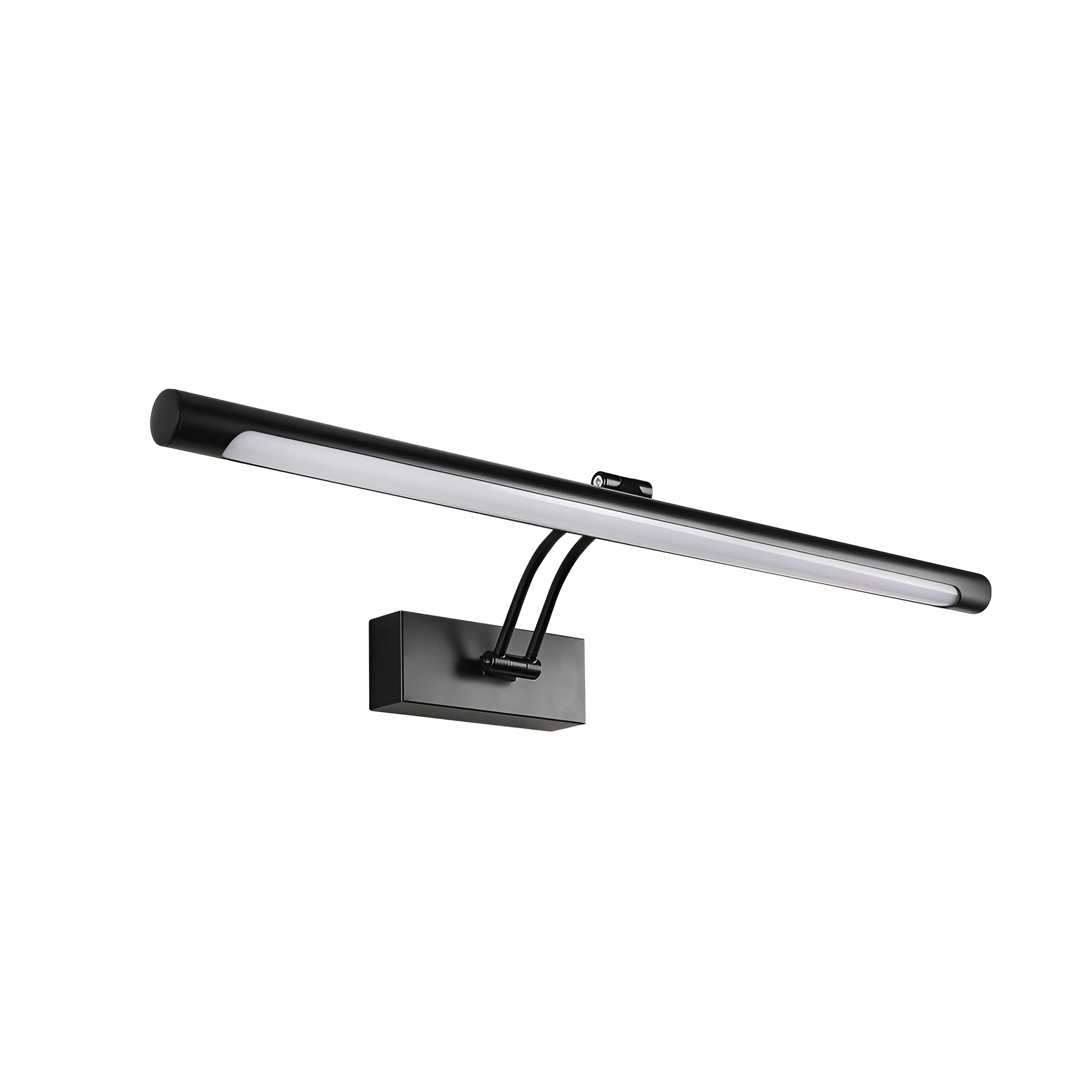 Wandleuchte Innen – Modernes Wandlicht in Schwarz oder Silber | Ideal über dem Spiegel