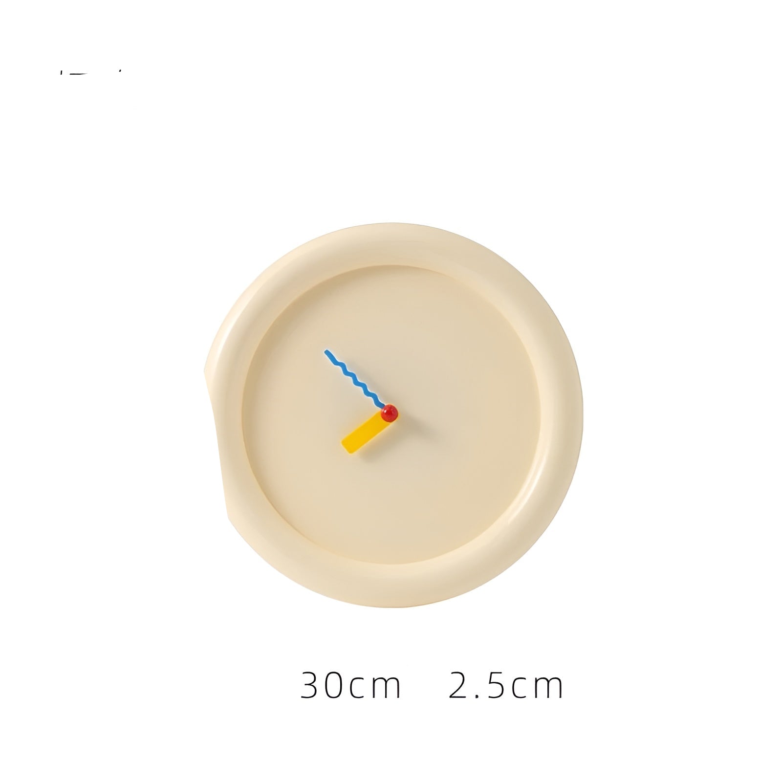 Wanduhr im Memphis Stil – Moderne Dekoratives Design für Wohnzimmer & Büro