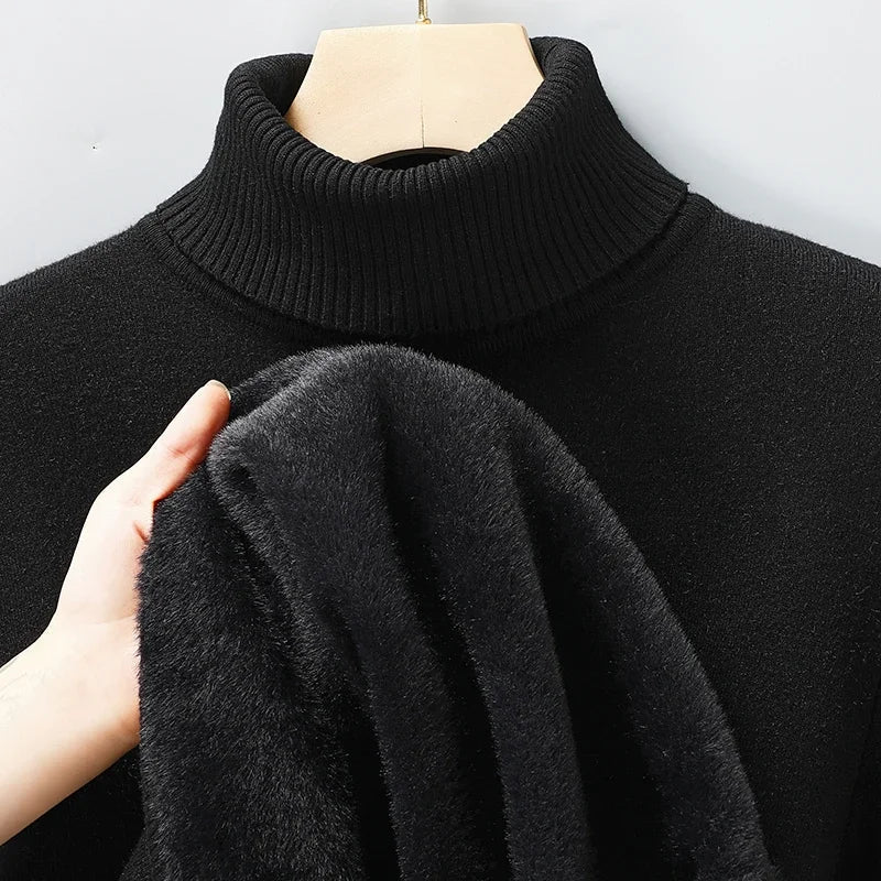 Merino Rollkragenpullover Herren – warm weich und elegant - Bekleidung – Pullover & Strickwaren