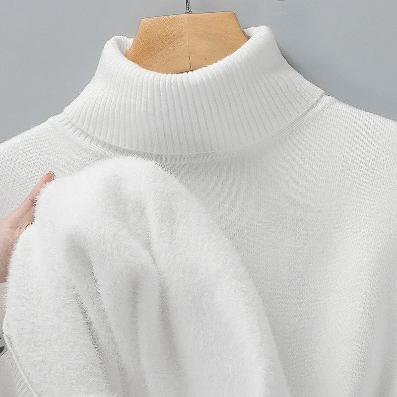 Merino Rollkragenpullover Herren – warm weich und elegant - Bekleidung – Pullover & Strickwaren