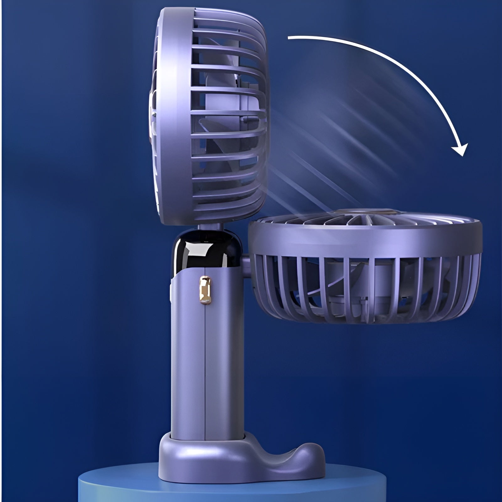 Mini-Handventilator– Wiederaufladbar & Leistungsstarke Kühlung - Handventilator