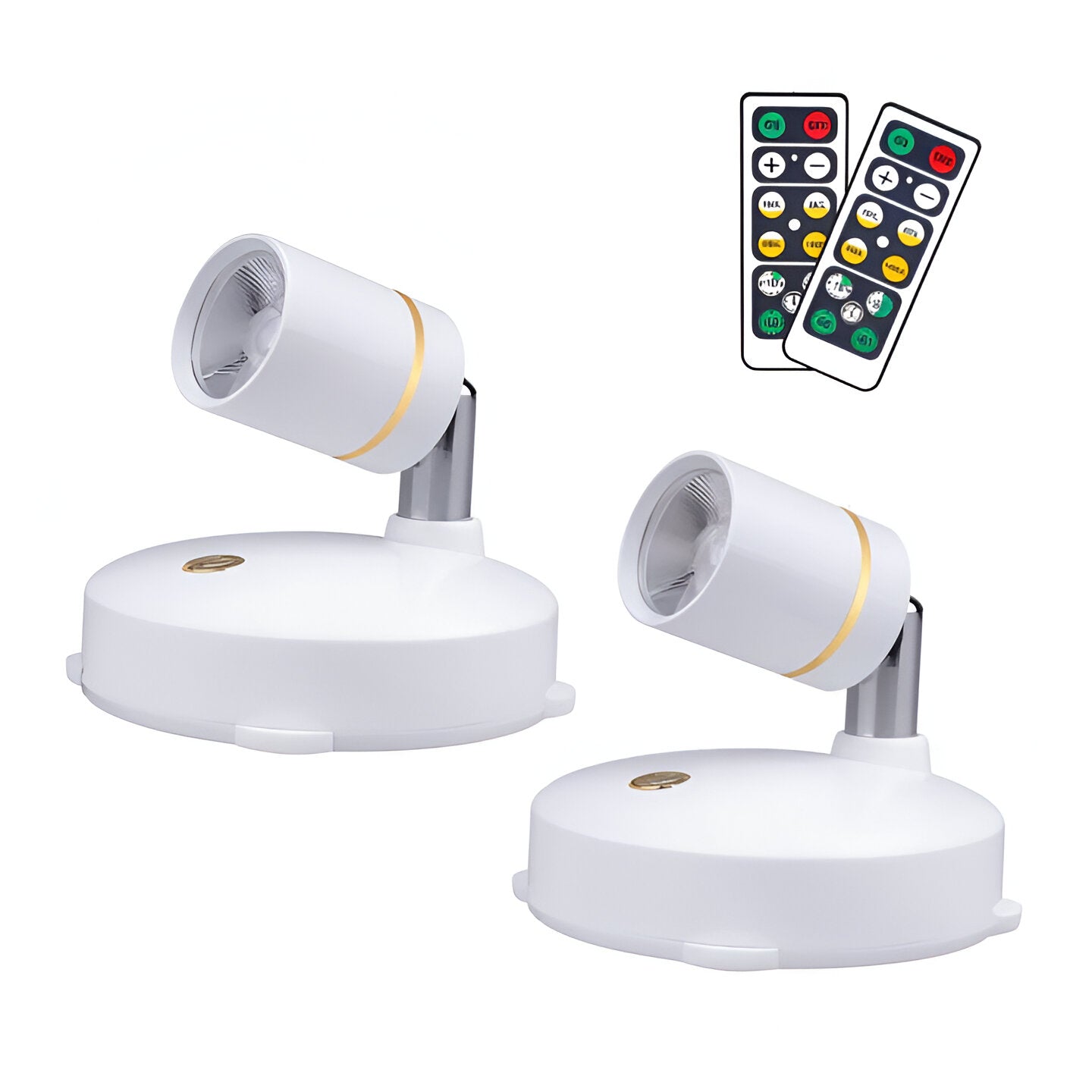 Mini LED-Spotlicht – Dimmbar und Kabellos | Perfekte Akzentbeleuchtung für Zuhause & Büro - Natürliches Weiß - Spotlight