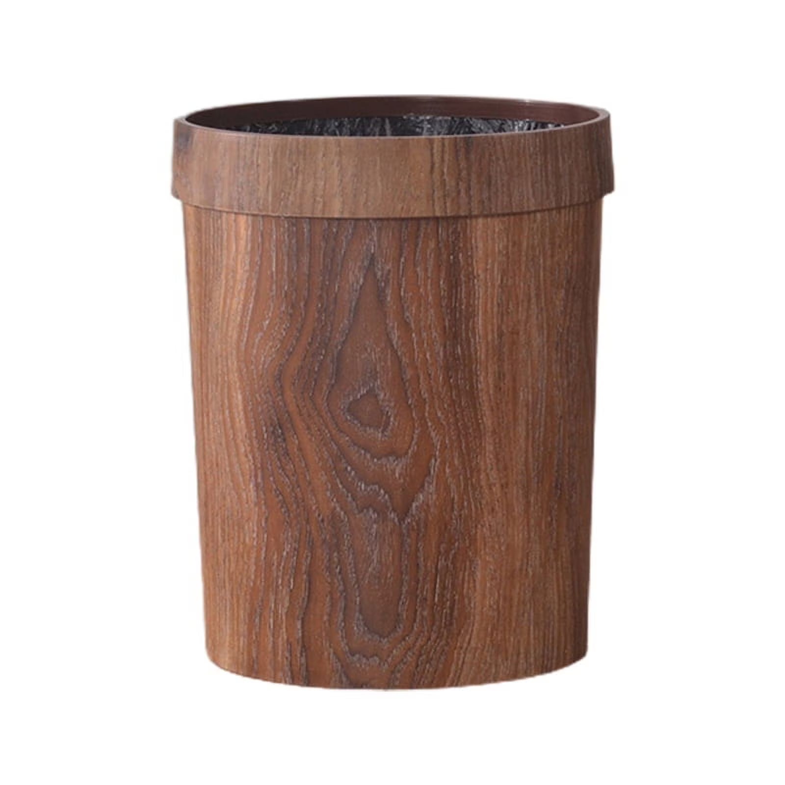 Minimalistischer Holz-Mülleimer – Stilvoller Design-Abfalleimer für moderne Wohnräume - Mülltonne