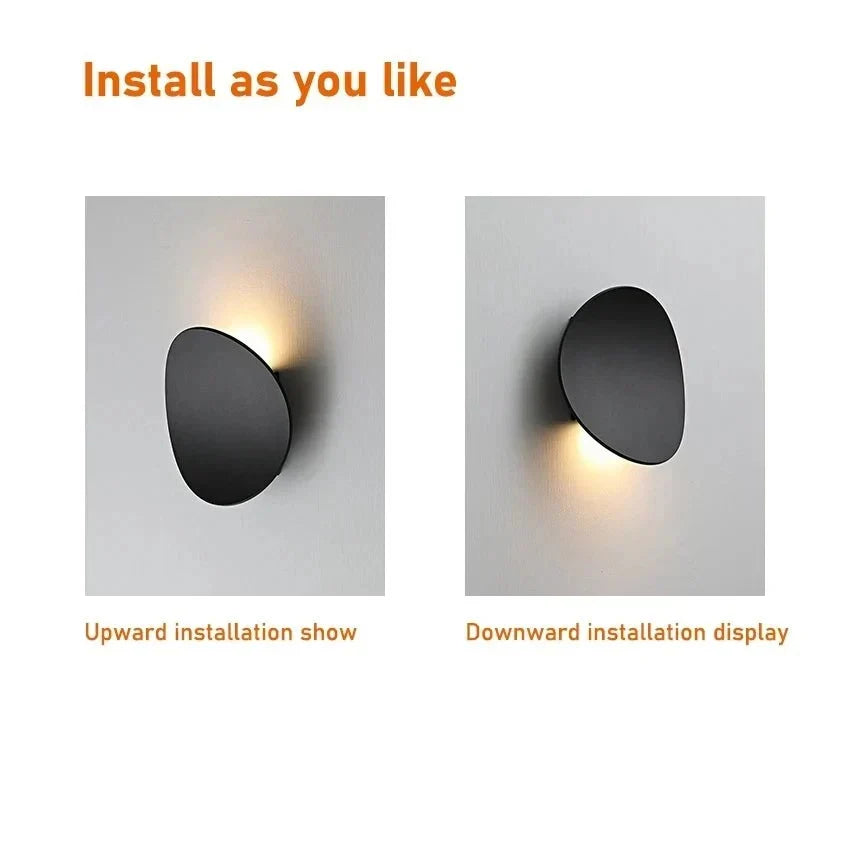 Moderne LED-Wandleuchte aus Metall – minimalistisches Design - Wandleuchten