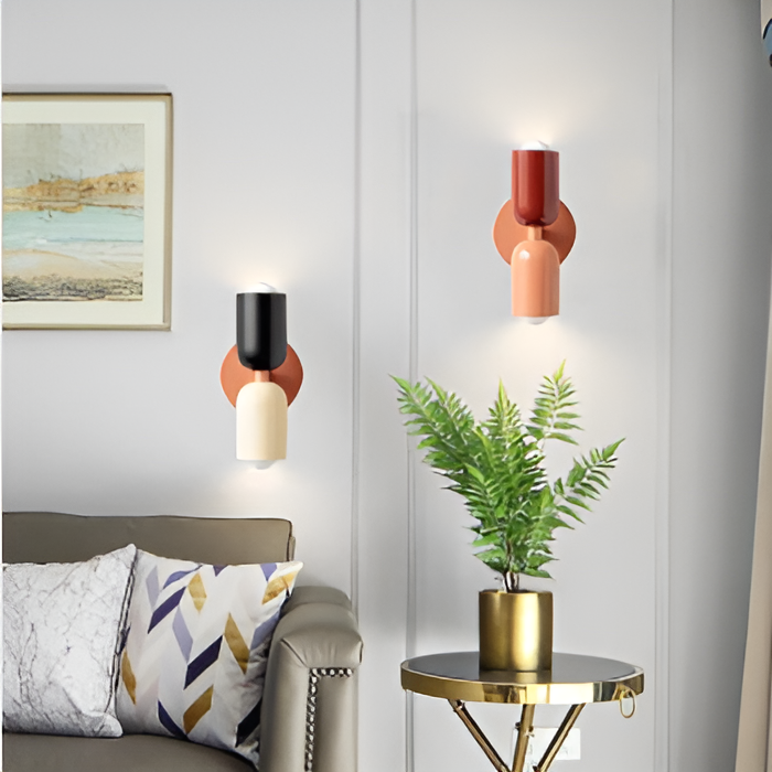 Moderne Wandleuchte mit doppelseitigem Vintage-Design - Wandleuchte