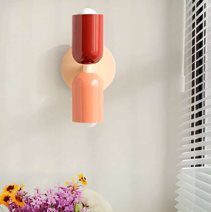 Moderne Wandleuchte mit doppelseitigem Vintage-Design - Wandleuchte