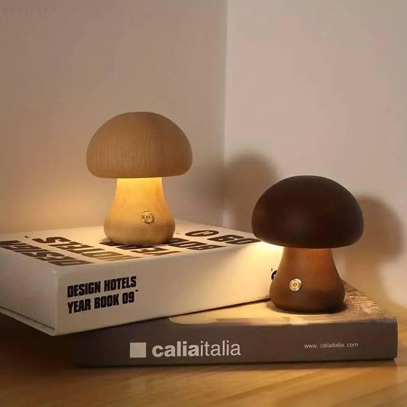 Mushroom Lamp - Pilz Nachttischleuchte - Tischlampe
