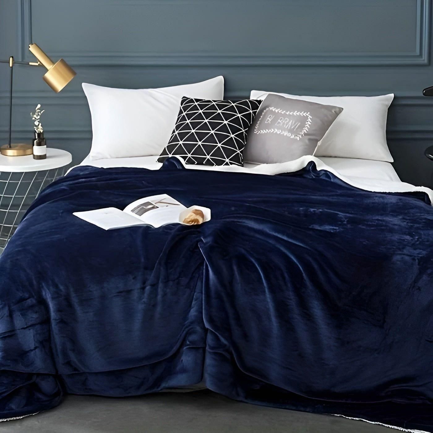 PlushWarm Blanket - Weiche Fleecedecke für den Winter - Decke