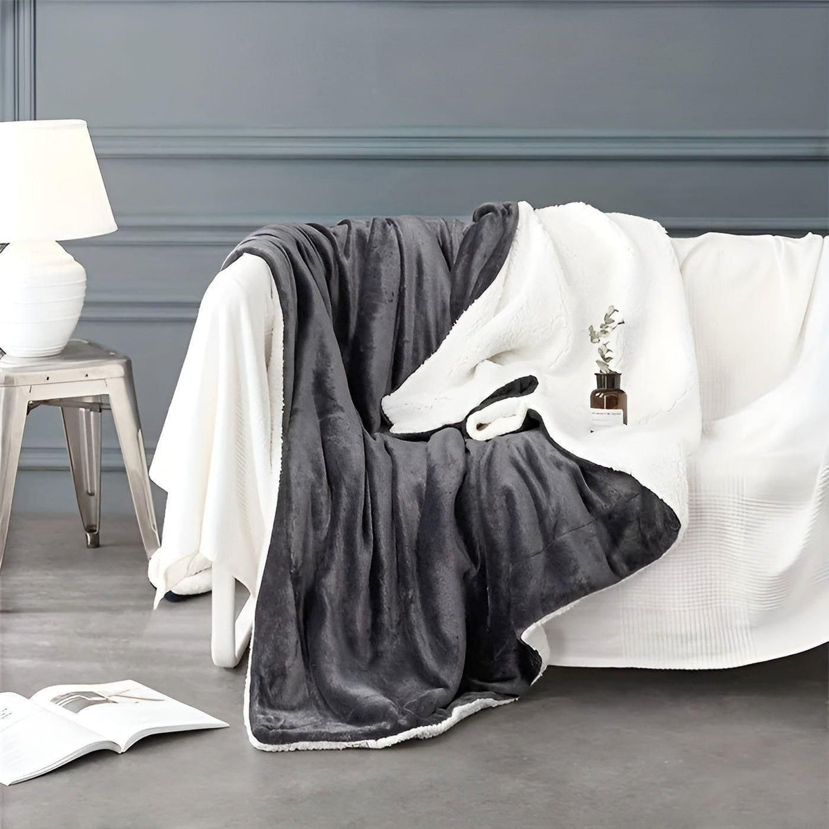 PlushWarm Blanket - Weiche Fleecedecke für den Winter - Decke