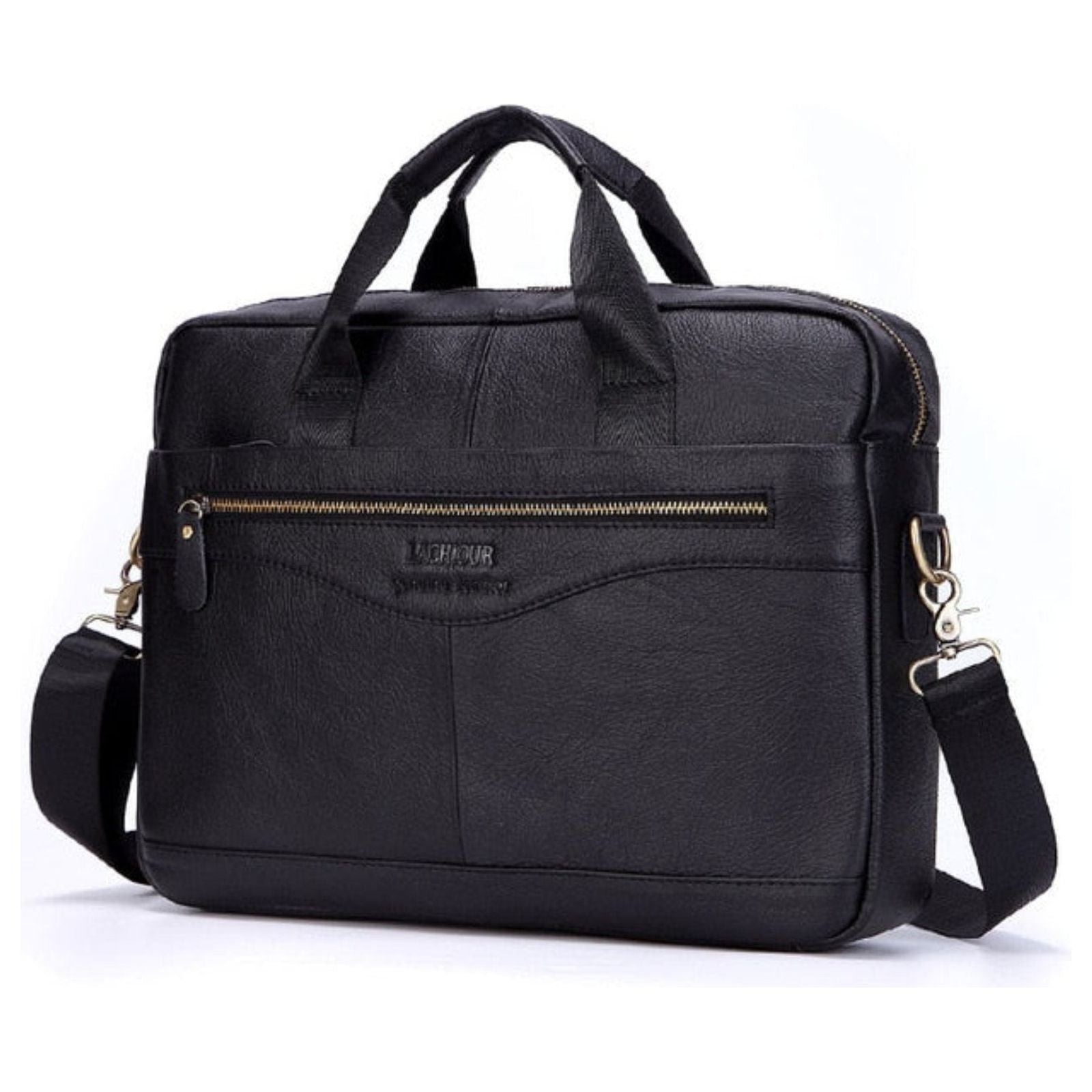 Karsten Tasche - Echtes Leder Laptop Business Reisetasche Elegare