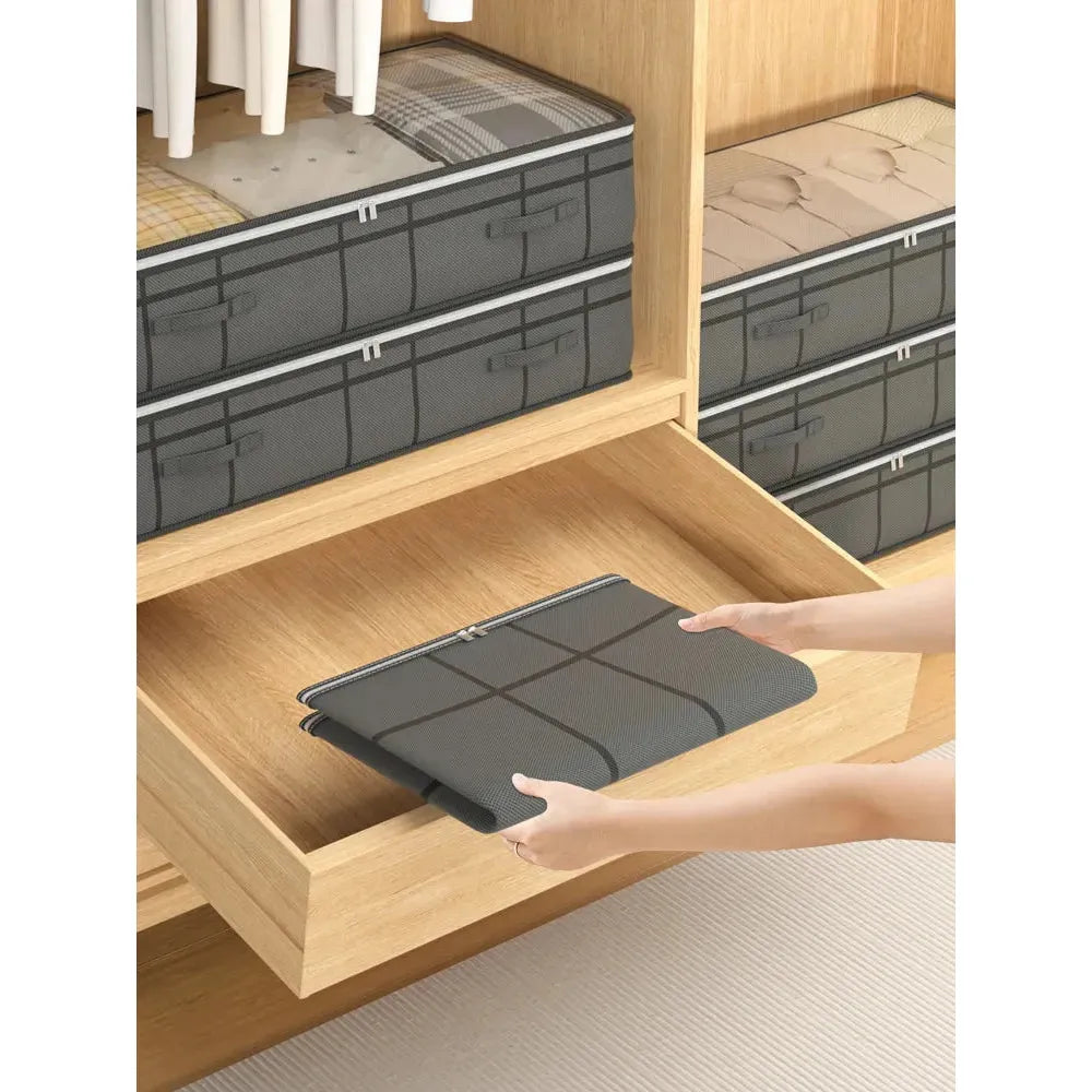 QuiltStorage Bag - Faltbare Aufbewahrungsbox mit großer Kapazität für Bettwäsche - Bettwäsche-Set