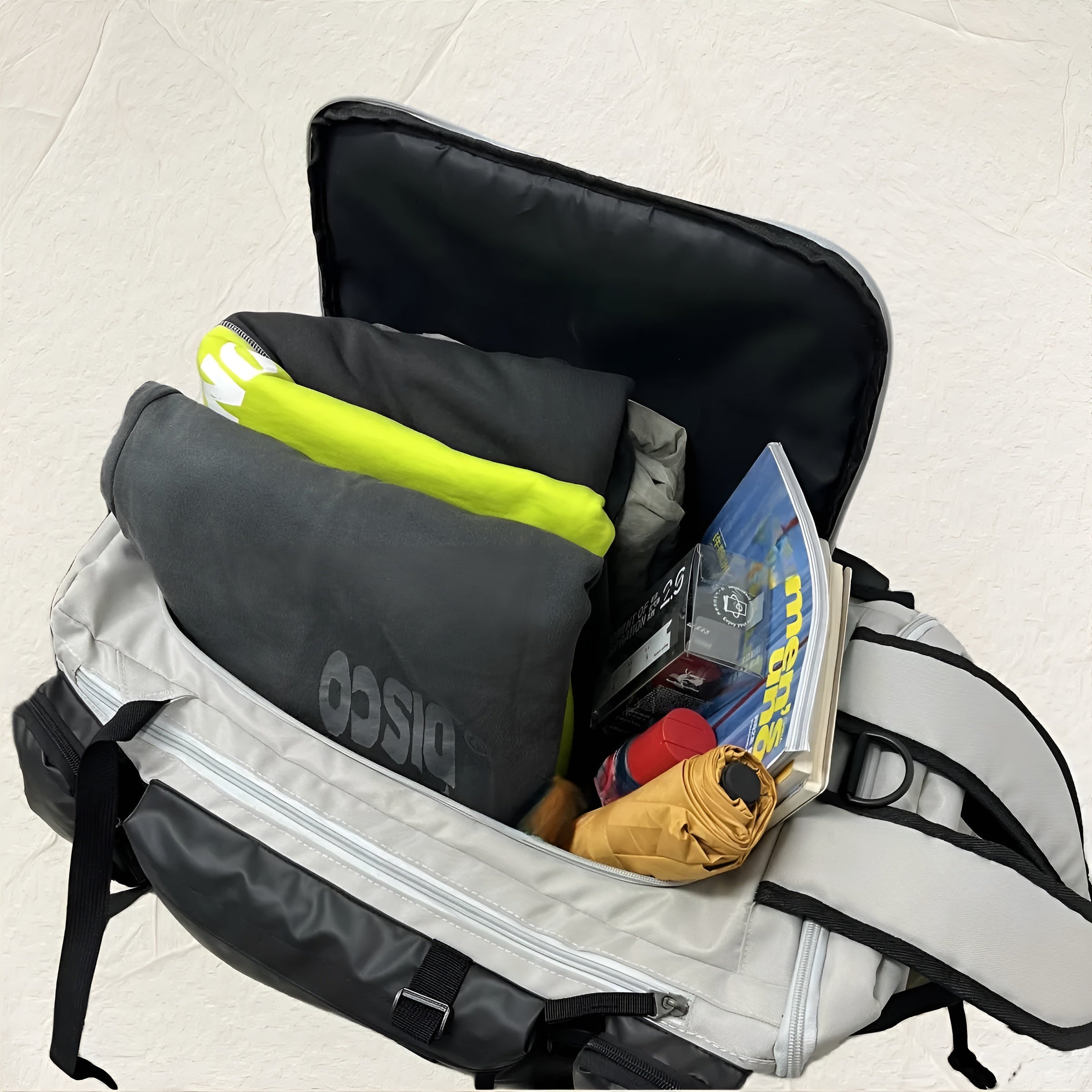 Rucksack – Geräumiges Ergonomische Schultergurte für komfortables Reisen - Reisetasche