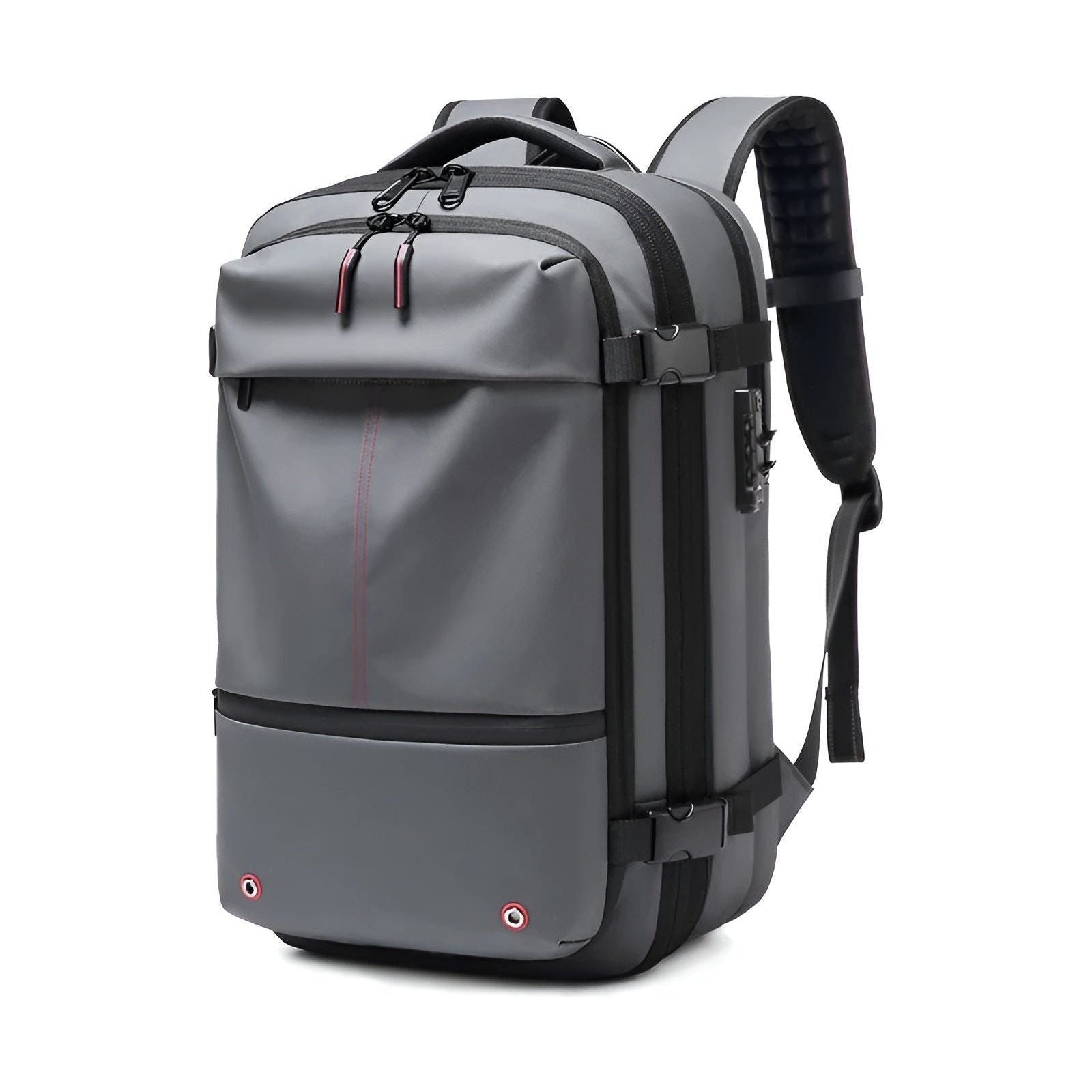 Rucksack mit Vakuum Kompression – Erweiterbar & Geräumig für Reise und Alltag - Rucksack