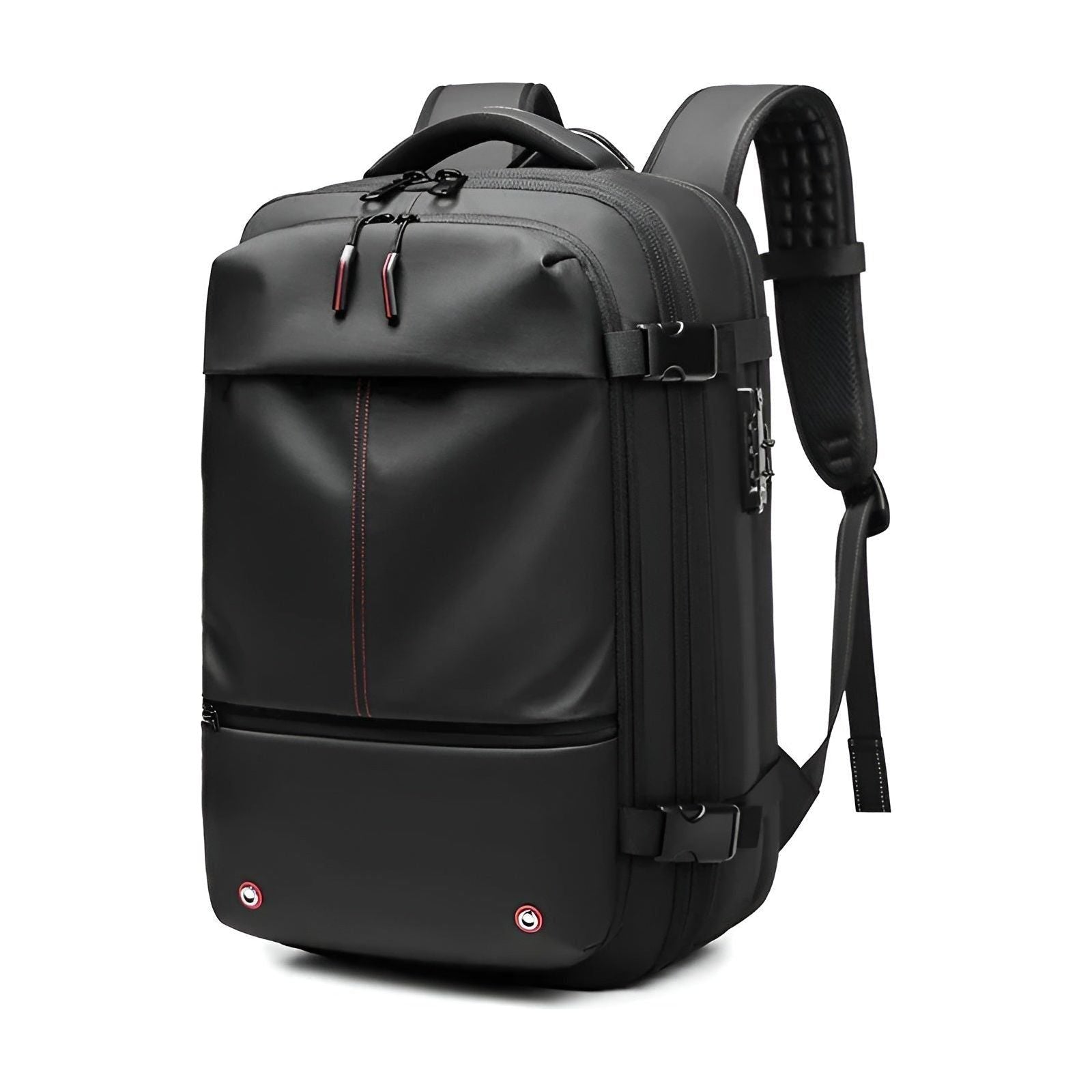 Rucksack mit Vakuum Kompression – Erweiterbar & Geräumig für Reise und Alltag - Rucksack