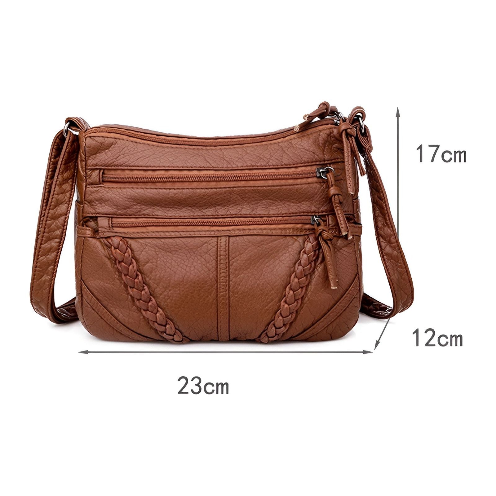 Emy Fashion Bag - Luxuriöse Crossbody-Tasche aus Leder für Frauen - Elegare