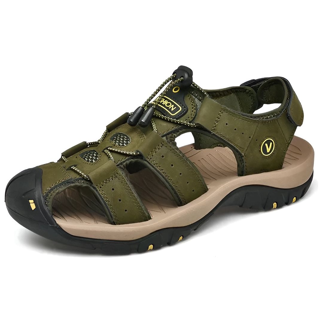 Oliver Sandalen - Bequeme orthopädische Sommersandalen für Herren Elegare