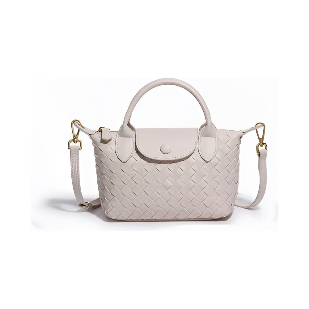 Emma LuxBag - Luxuriöse Gewebte Crossbody-Tasche für Schicke Frauen - Elegare