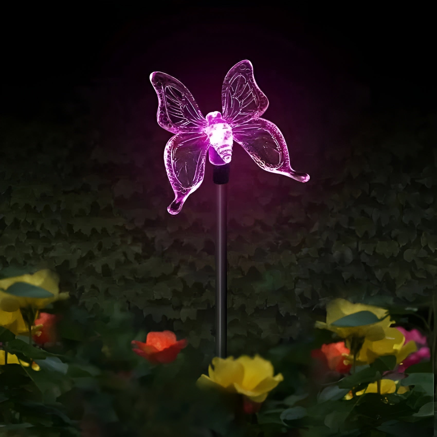 Schmetterlings-Solarleuchte – Zauberhafte Beleuchtung für Ihren Garten - Lampe