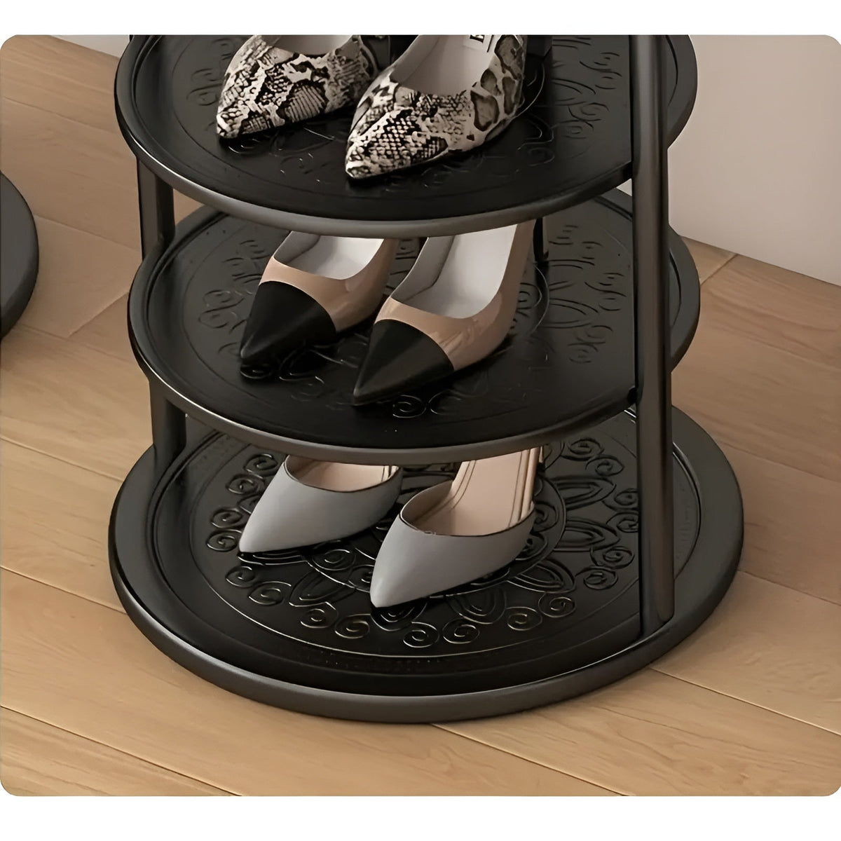 Schuhregal mit 4 Ebenen – Platzsparend & Stabil | Modernes Design für Flur oder Wohnung - Schuhregal