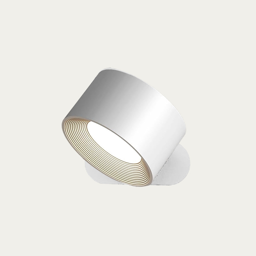 Schwenkbare Wandleuchte mit minimalistischem Design - Weiß - Wandleuchte
