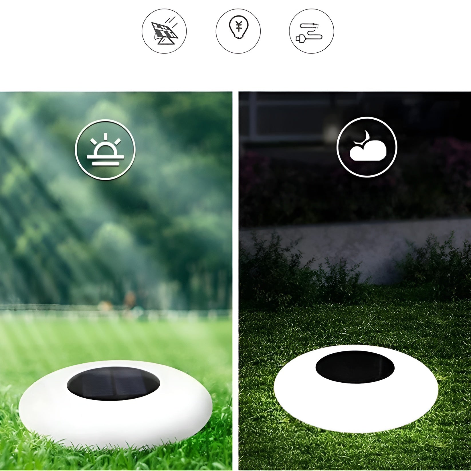 Schwimmende LED-Solarlichter – Farbwechsel für Pool & Garten - Gartenleuchte