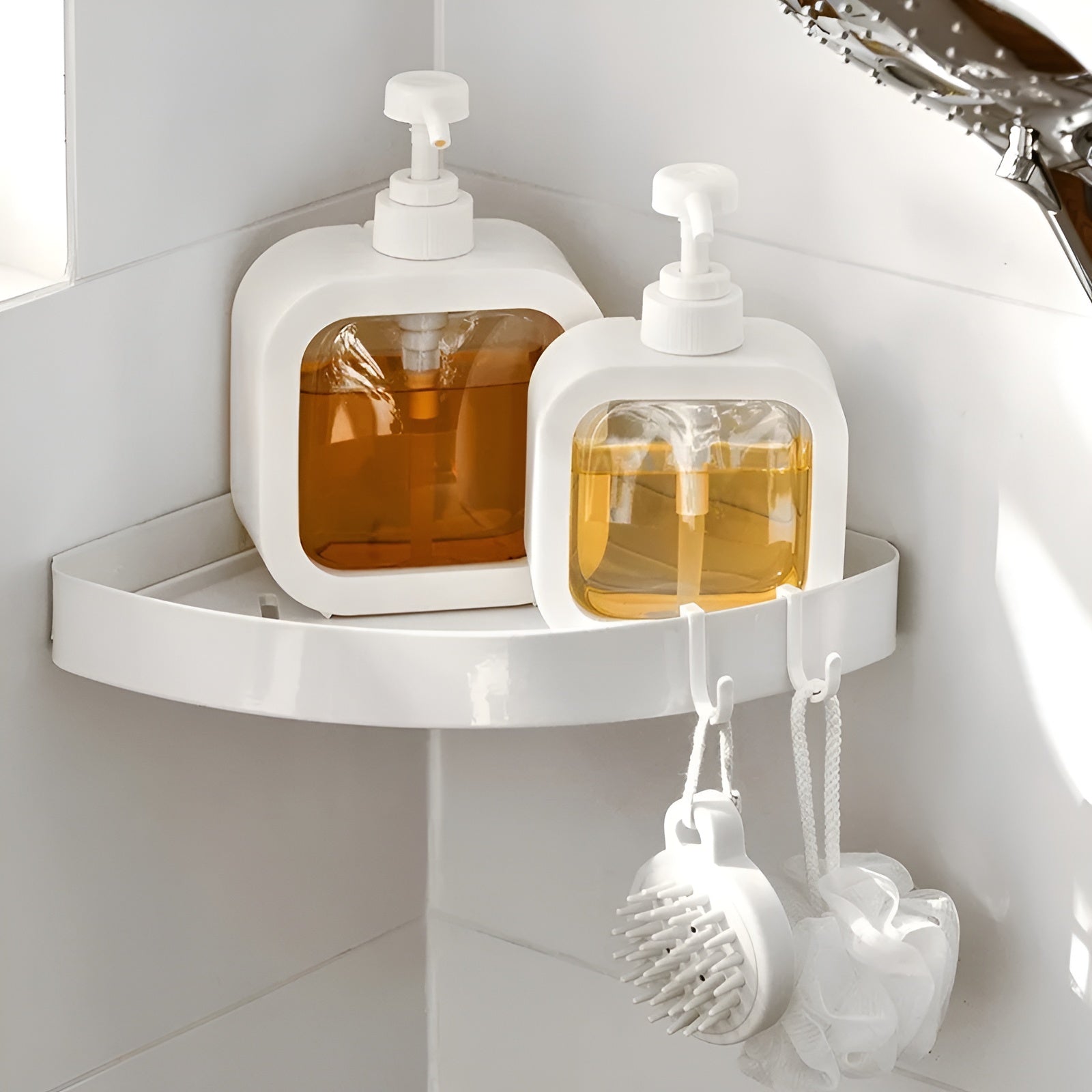 Seifenspender Skandi-Stil – Minimalistische Eleganz für Bad & Küche - Nachfüllbare Flasche