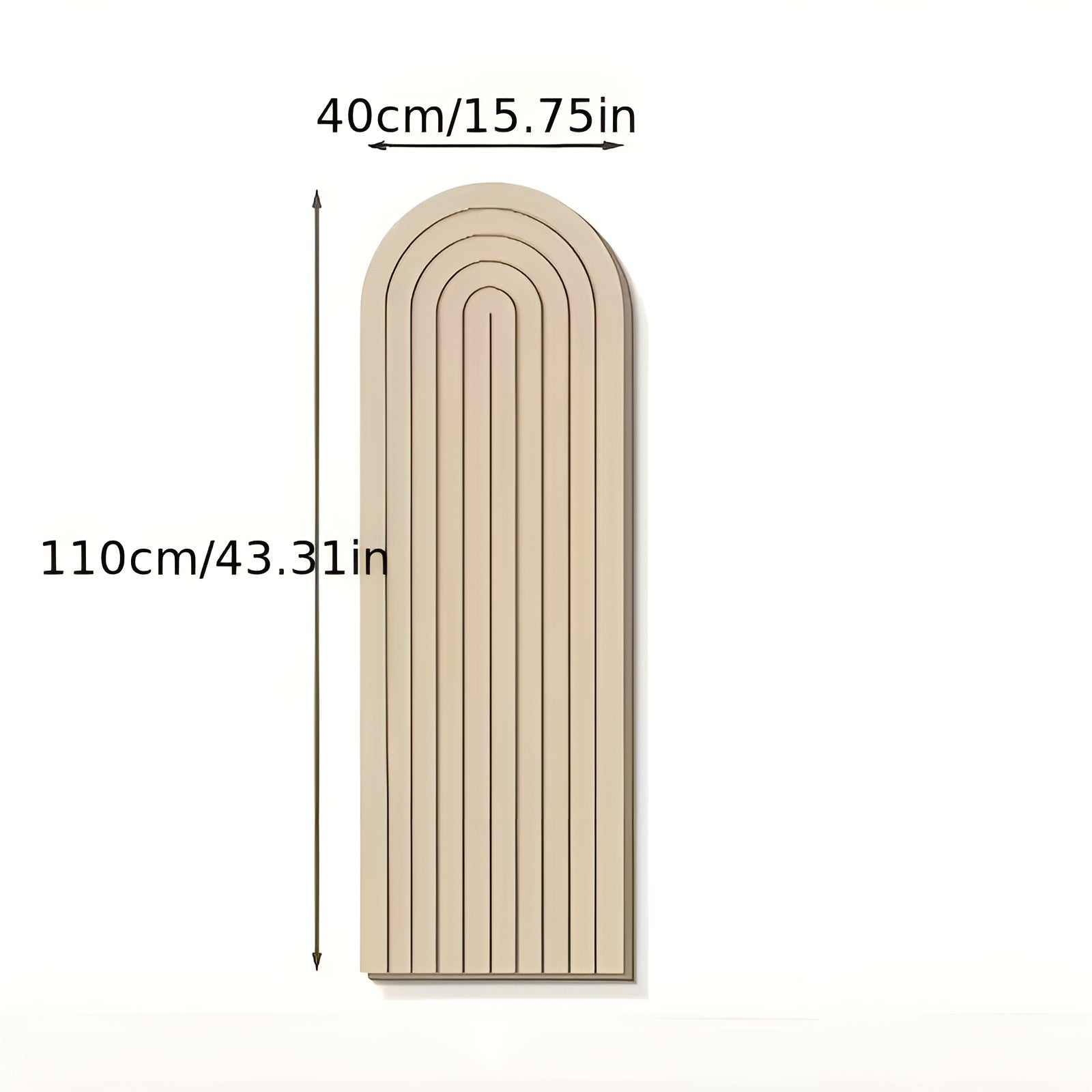 Selbstklebende Filz-Pinnwand – Praktische Wandtafel für Notizen und Bilder | Für Home Office und Wohnraum - Dunkles