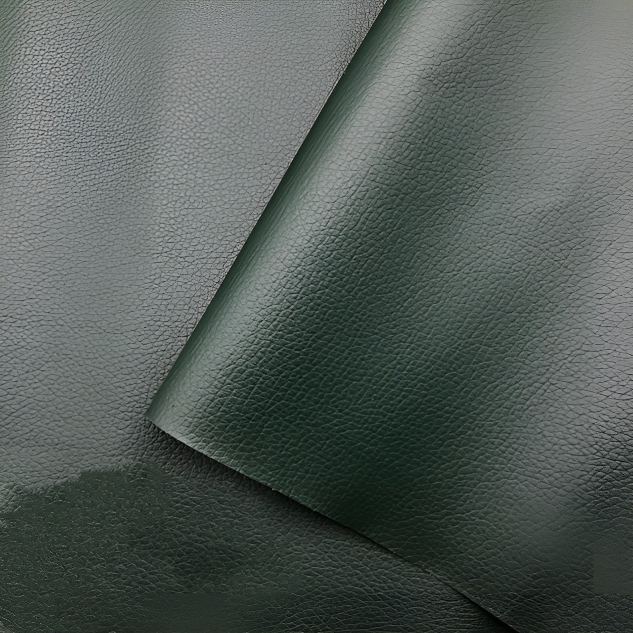 Selbstklebende Lederflicken – Einfach zur Reparatur von Möbeln Taschen und Kleidung - Dunkelgrün / 137 x 50cm