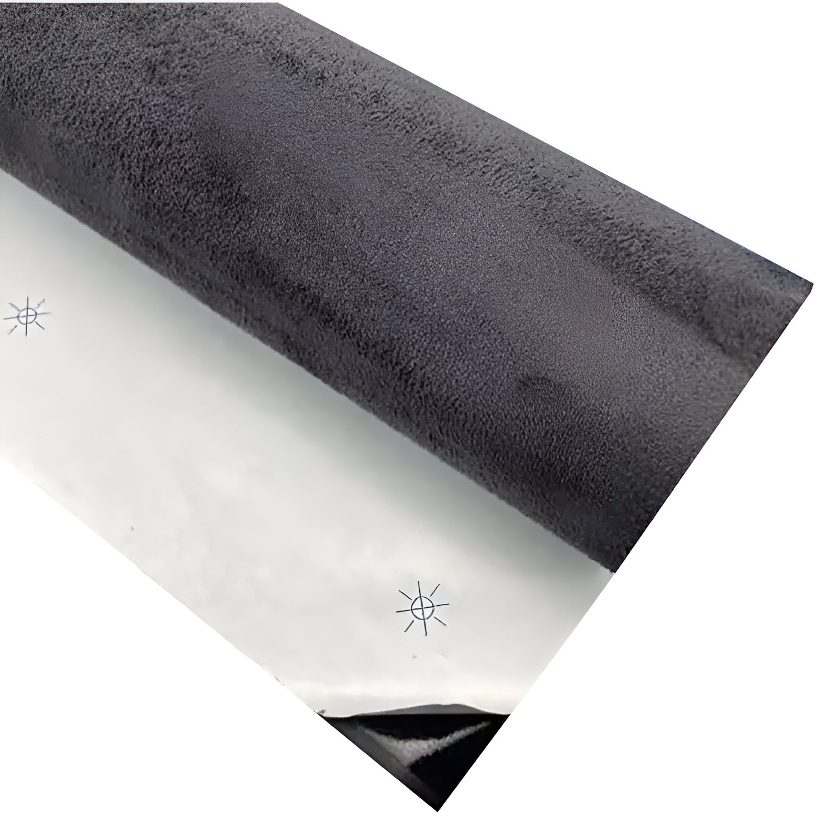 Selbstklebender Auto-Veloursstoff – Weich und Hochwertig | Ideal für Innenraum Verkleidung und Reparaturen - 20cm x